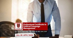 Professional Certificate in Political Campaign Management