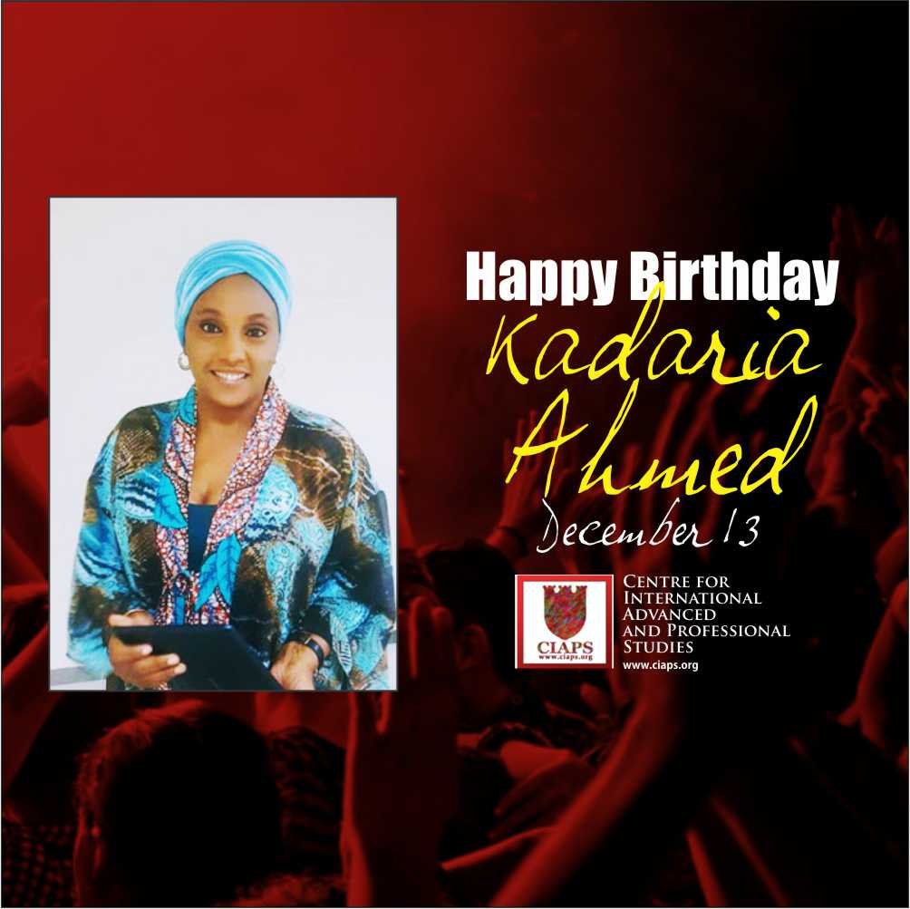 Kadaria Ahmed happy birthday