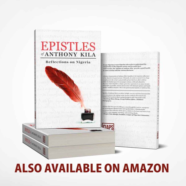 Book - Epistles of Anthony Kila