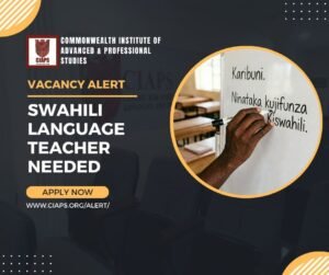 Swahili language teacher needed