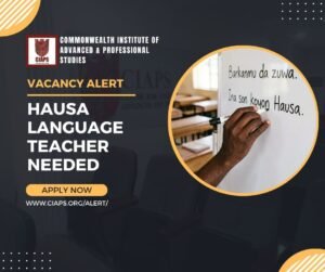 Hausa language teacher needed