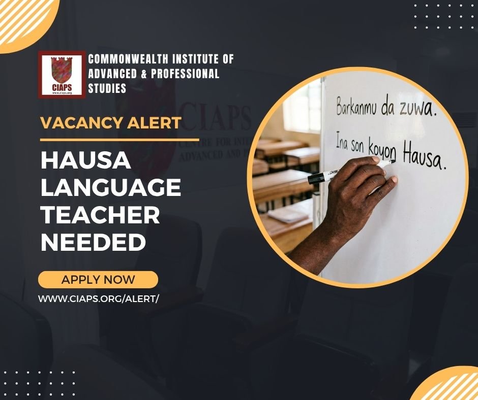 Hausa language teacher needed