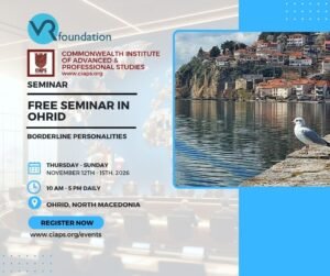Free Seminar in Ohrid, North Macedonia - Borderline Personalities (Sam Vaknin)