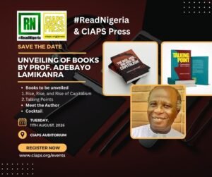 Book Unveiling by Prof Adebayo Lamikanra